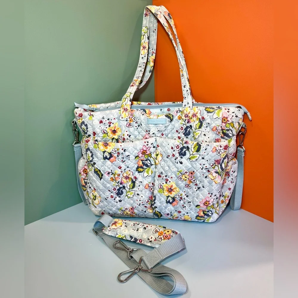 Vera Bradley Signature Cotton Ultimate Baby Diaper Bag